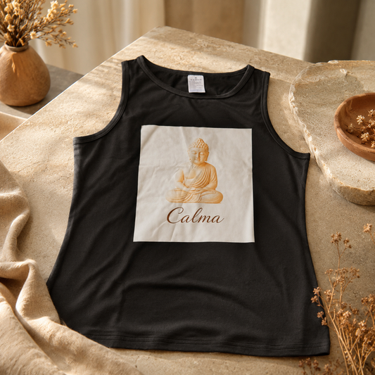 Camiseta Calma Sin Mangas