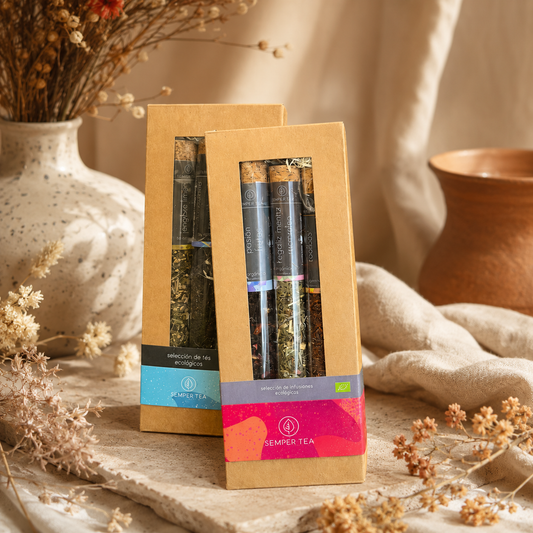 Estuche de 3 Tubos de Té